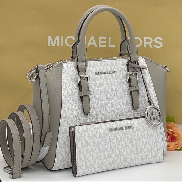 Michael Kors Handbags - MICHAEL KORS CIARA MD MESSENGER & LG WALLET